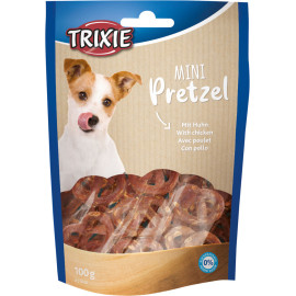 Лакомство для собак Trixie   "Mini Pretzels" крендель c курицей 100г арт.31656