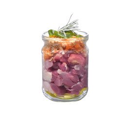 BRIT FRESH VEAL WITH MILLET – качка з просом 400г код 159/3893