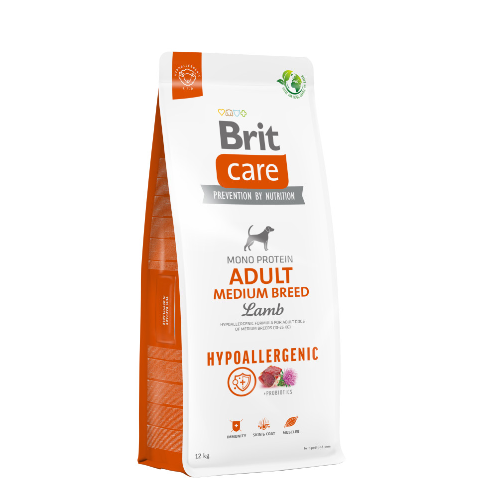 Brit Care Adult Medium Breed Lamb & Rice Брит Каре для собак средних пород ягненок рис