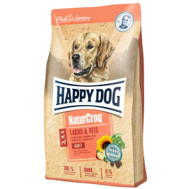 Happy Dog NaturCroq Lachs&Rice/Хеппи Дог Натур крок рис лосось  11кг