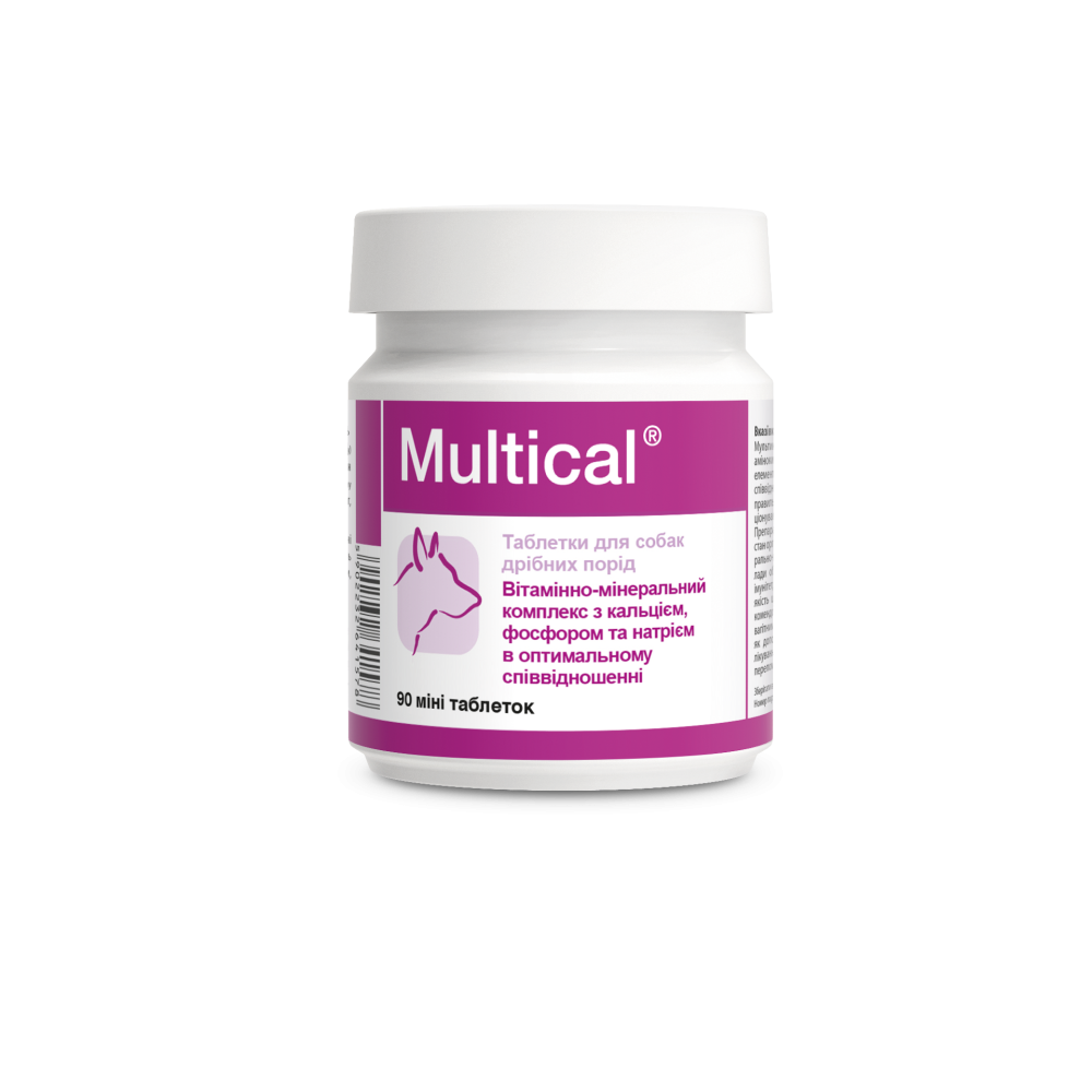 Dolvit Multical mini Долвит Мультикаль мини витаминно-минеральный комплекс для собак 