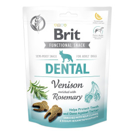 Лакомство для собак Brit Functional Snack Dental 150 г (для зубов)  код 111418/9949