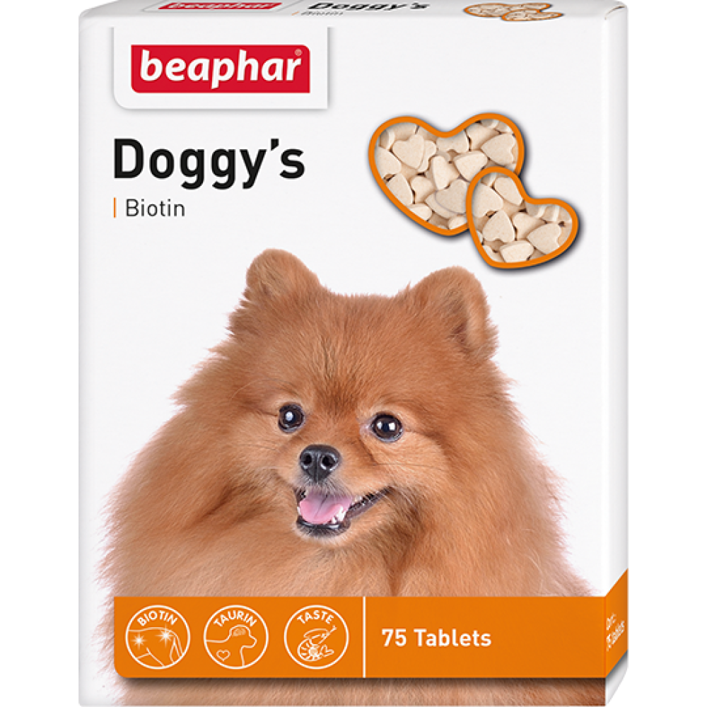 Доггис биотин Doggis biotin 75 табл