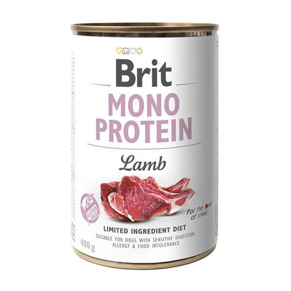Brit Mono Protein Dog k 400 g з ягням код 100058/9773