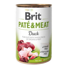 Brit Pate & Meat Duck 400 г курица и утка код 100075/0304