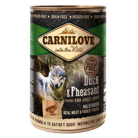 Carnilove Duck & Pheasant 400 г утка и фазан консервы для собак код 100134/529230