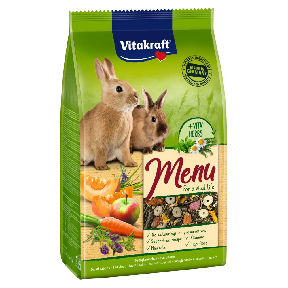 Корм для кроликов Vitakraft «Premium Menu Vital» 500 г код 25581