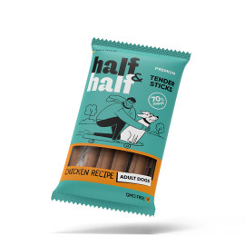 Лакомства для собак Half&Half в форме мясных палочек с курицей, 100 г