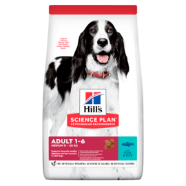 Hill s™ Science Plan™ Canine Adult medium Tuna Хилс для собак с Тунцом и Рисом 