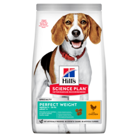 Hill s™ Science Plan™ Canine Adult medium Perfect Weight Хилс для собак медиум контроль веса курица