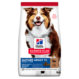 Hill s™ SP Canine Mature Adult Medium Lamb Хилс для стареющих собак медиум Ягненок и Рис 