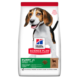 Hill s™ Science Plan™ Puppy Medium Хилс для щенков медиум Ягненок и Рис 