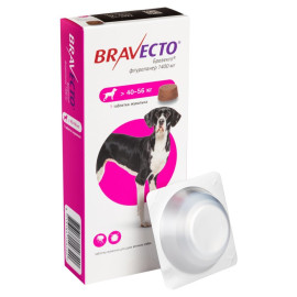 Bravecto Бравекто для собак весом 40-56кг 1 таблетка