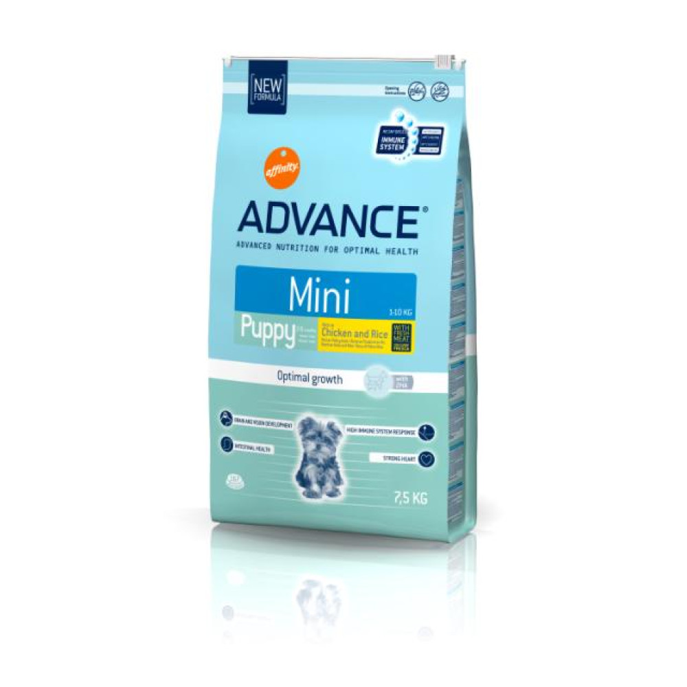 ADVANCE Mini Puppy - КОРМ ЭДВАНС для щенков мелких пород  7,5кг