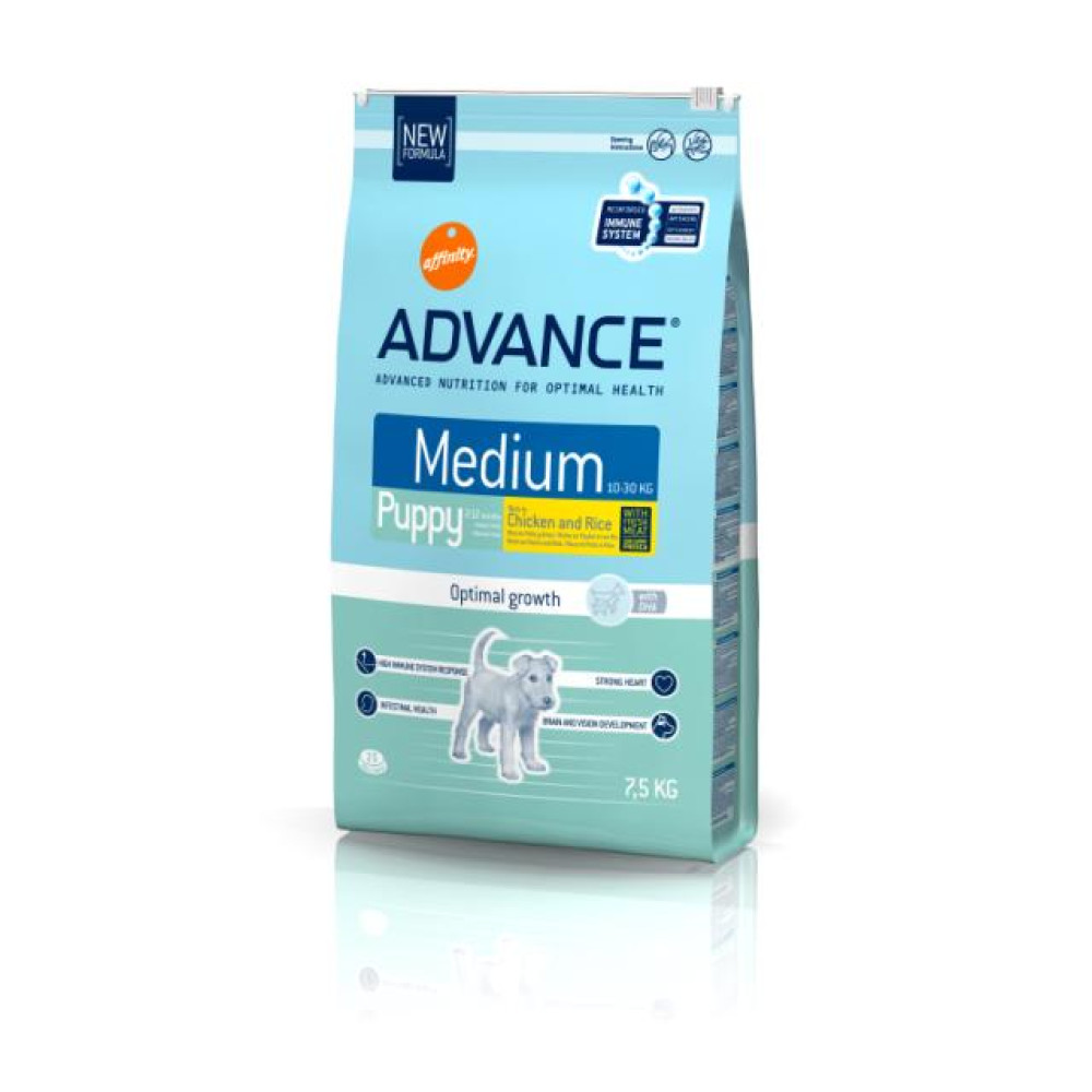 ADVANCE Medium Puppy - ЭДВАНС для щенков средних пород  15кг 
