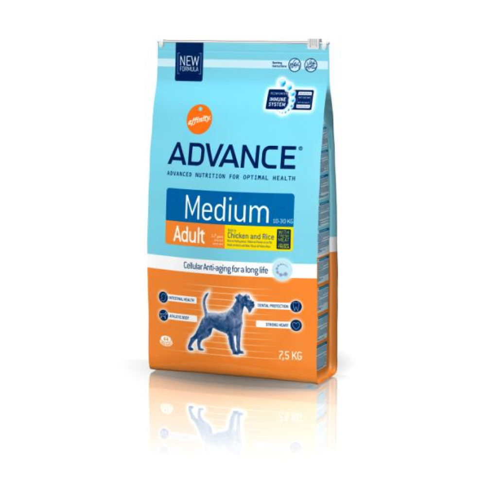 ADVANCE Medium Adult - КОРМ ЭДВАНС для средних пород собак 