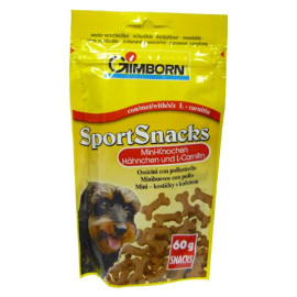 GIMBORN SPORT SNACKS лакомство мини-косточки курица 60г 500119