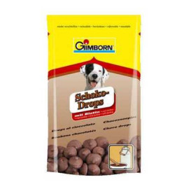 GIMBORN SCHOKO-DROPS 75г ШОКОЛАДНЫЙ дропс без сахара 4002064509112