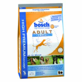 Bosch Adult Fish & Potato Корм для собак Бош Эдалт Лосось с Картофелем 15 кг