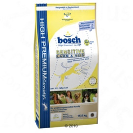 Bosch Sensitive Lamb & Rice Корм для собак Бош Сенситив Ягненок с Рисом 15 кг
