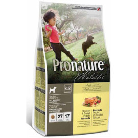Pronature Holistic КУРИЦА С БАТАТОМ корм для щенков всех пород 