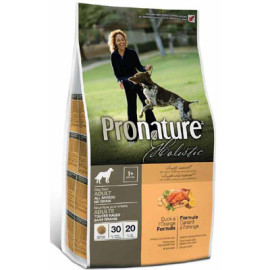 Pronature Holistic УТКА С АПЕЛЬСИНАМИ корм Без Злаков для собак всех пород