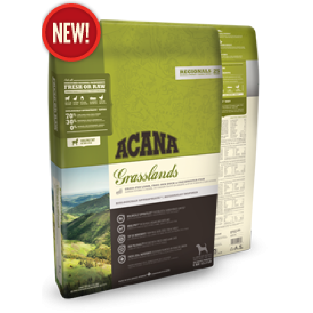 Acana Grasslands 34/17 Акана Грасслэндс для собак всех пород с ягненком