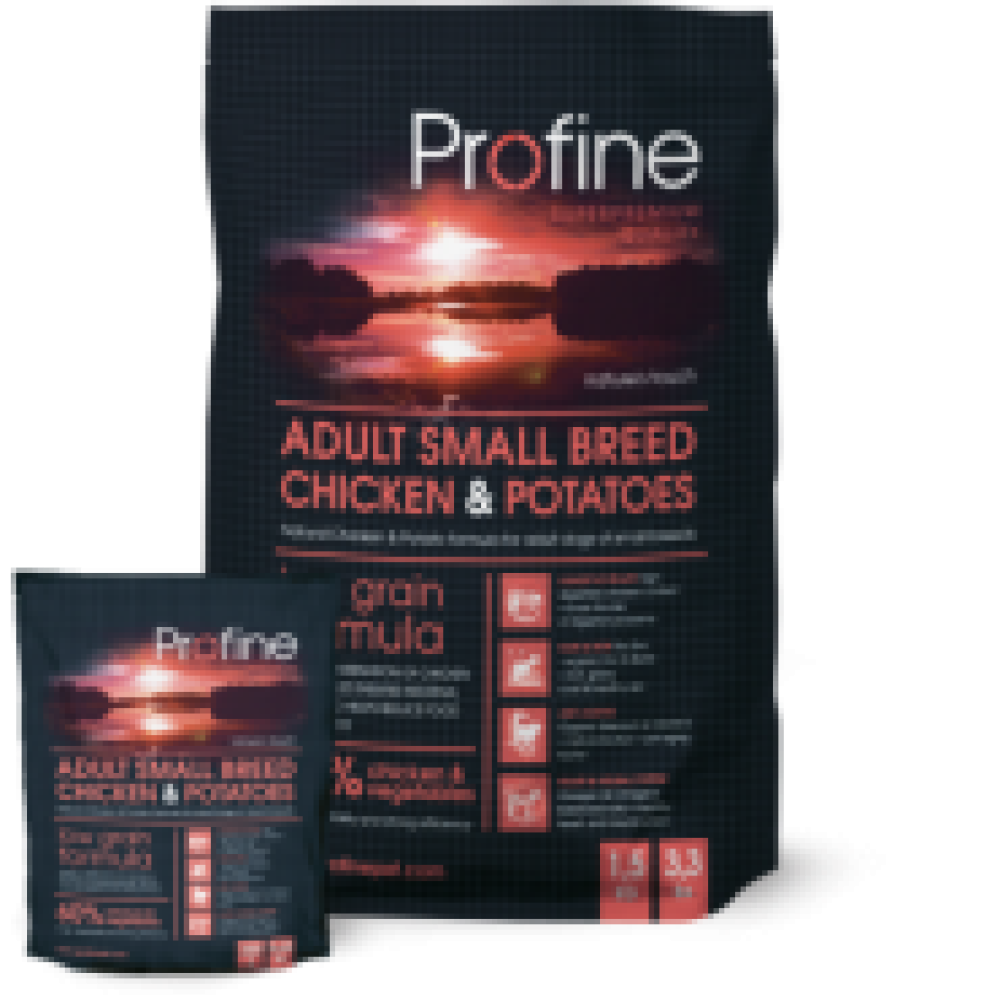 PROFINE ADULT SMALL BREED CHICKEN & POTATOES Профайн для взрослых собак мелких пород