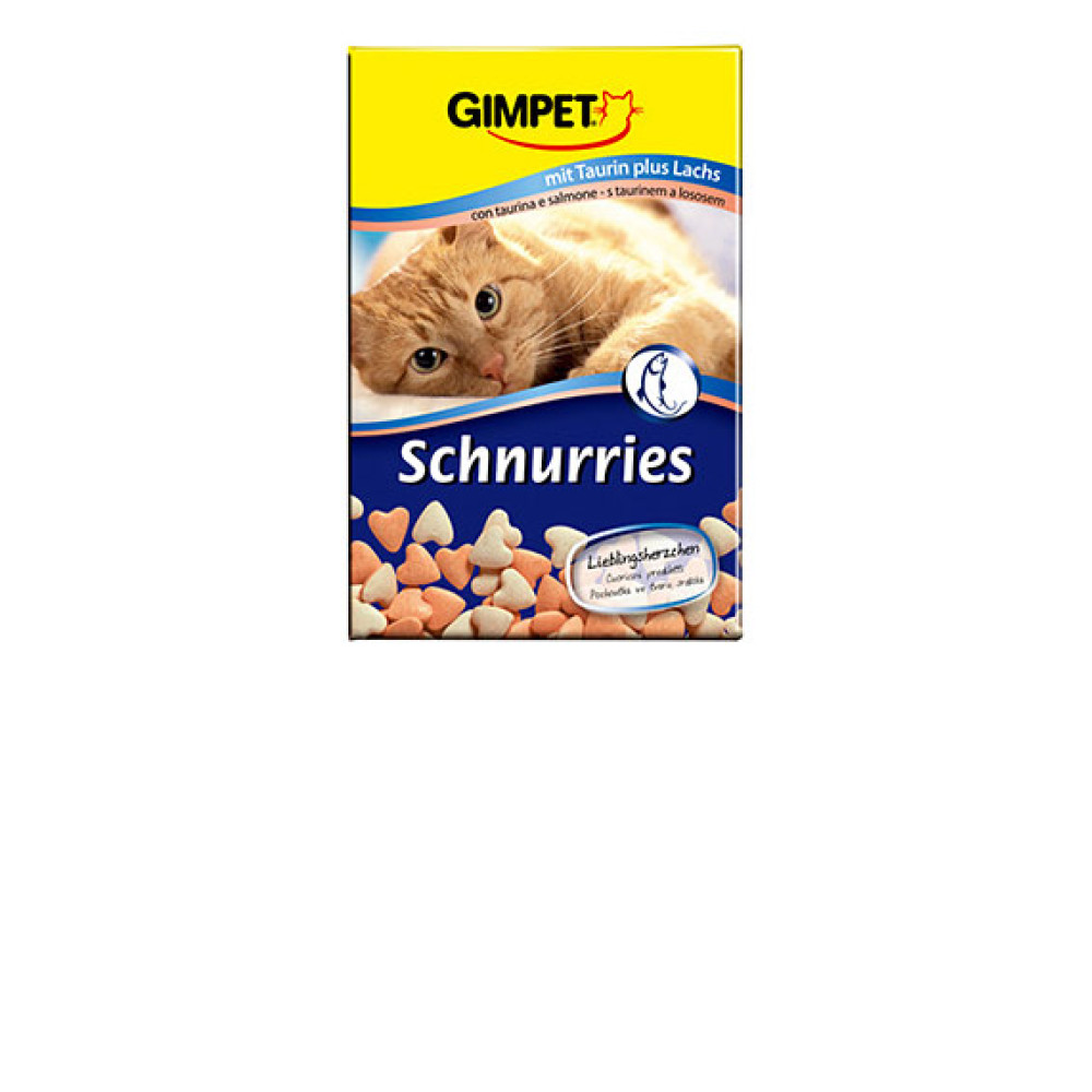 Chicken Schnurries сердечки Лосось 650шт/420г от GimPet G-409382