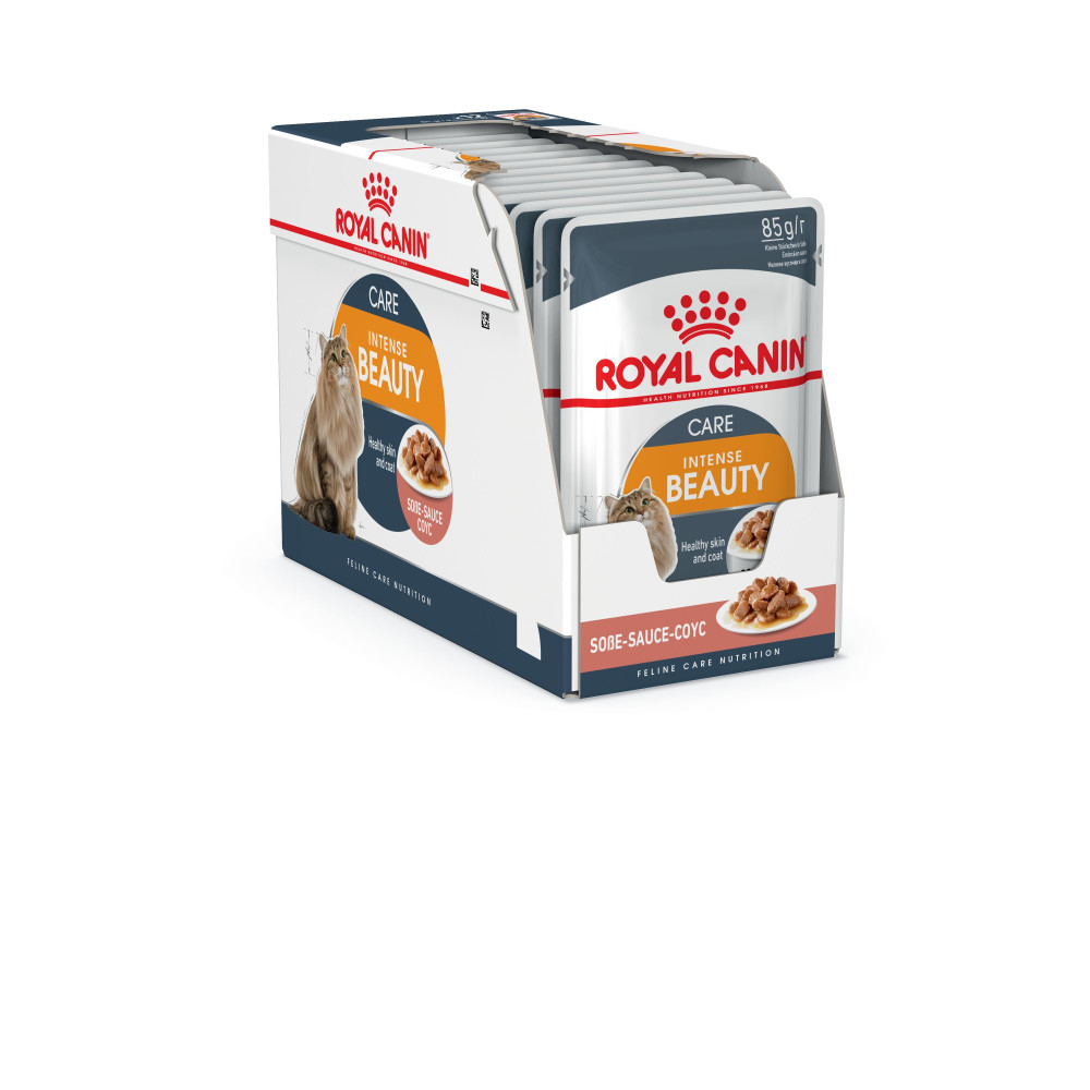 Royal Canin NTENSE BEAUTY in gravy 85г 12штук код 4071001