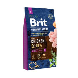 BRIT PREMIUM ADULT  S  Брит корм для собак мелких пород