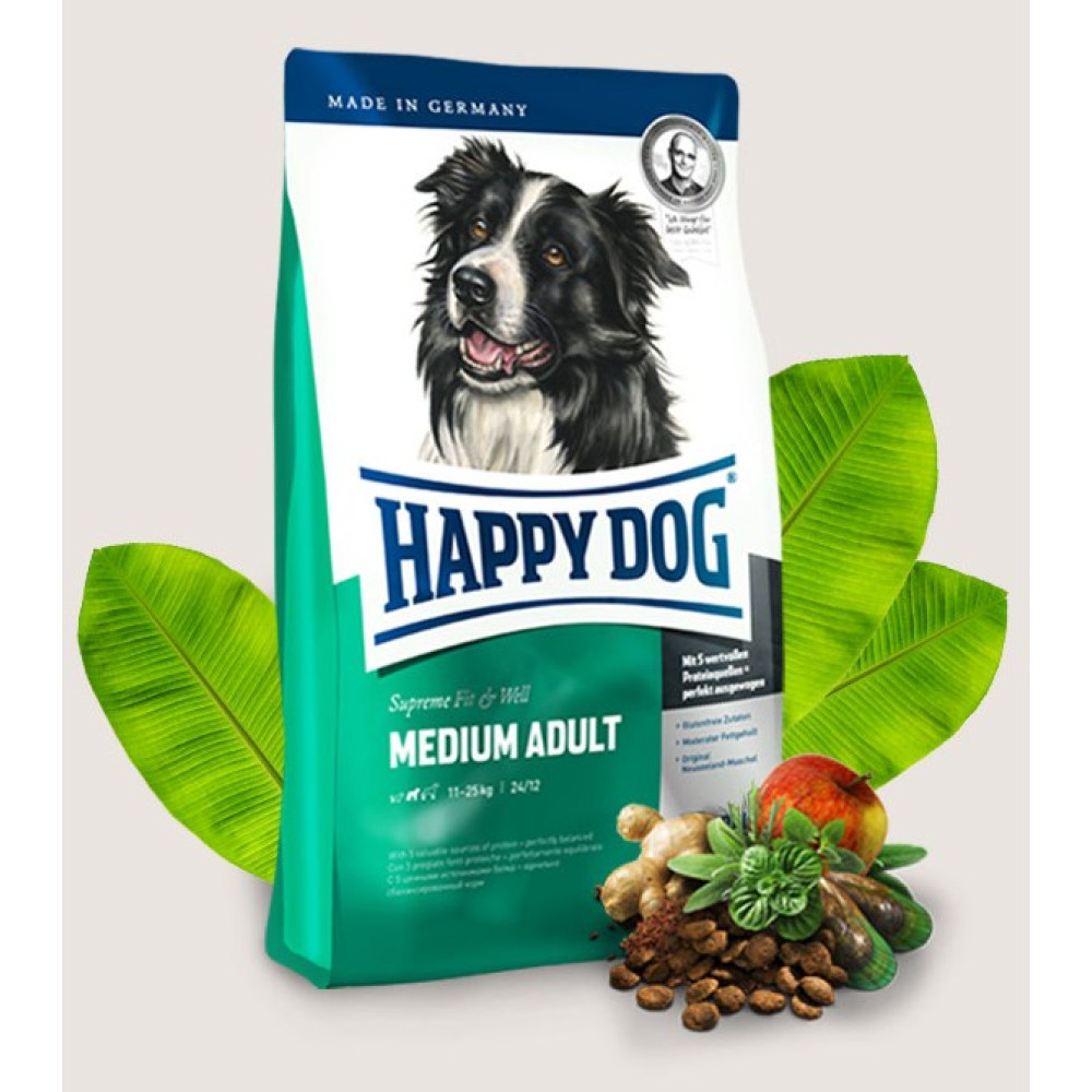 Happy Dog Medium Adult 12,5кг