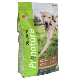Pronature Original Dog Chicken Oatmeal ПРОНАТЮР ДОГ КУРИЦА ОВСЯНАЯ МУКА корм для собак крупных пород 15кг
