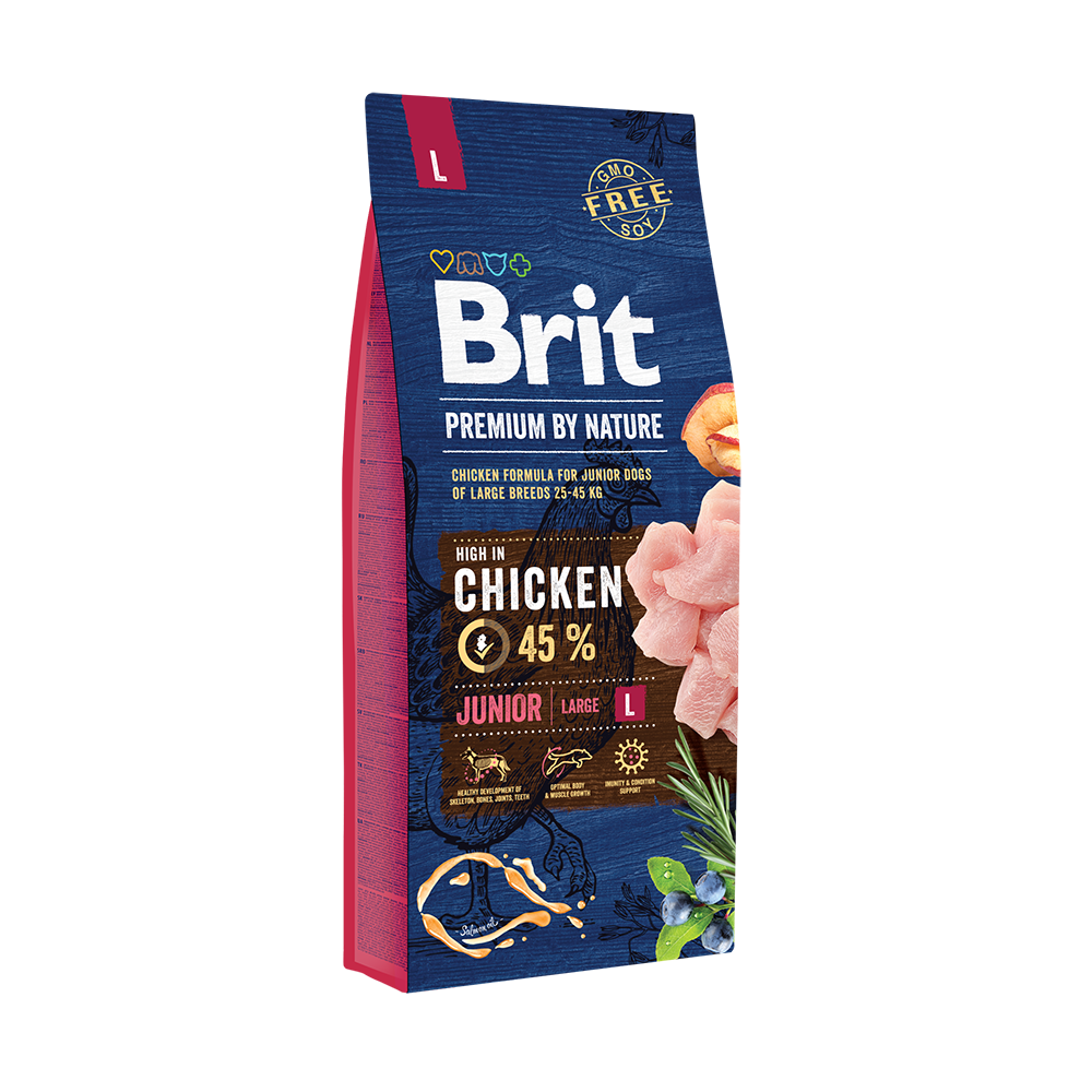 BRIT PREMIUM JUNIOR LARGE BREED Брит Л для щенков крупных пород