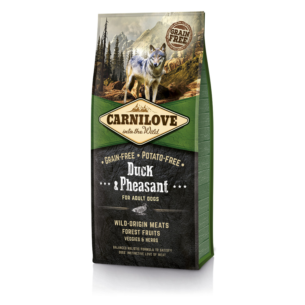 Carnilove Adult Duck & Pheasant Корм для взрослых собак с уткой и фазаном