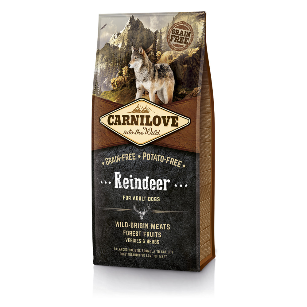  Carnilove Adult Raindeer для взрослых собак c северным оленем)