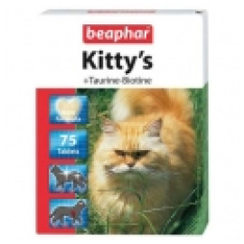 Beaphar KITTY S TAURINE-BIOTINE - витаминизированное лакомство о для кошек