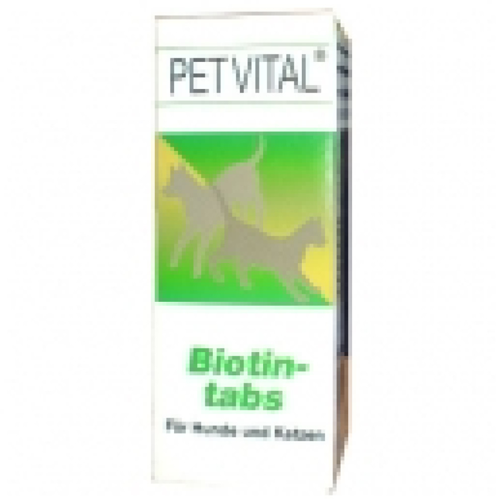 Canina PETVITAL Biotin-tabs интенсивный курс для шерсти собак и кошек  702008 AD