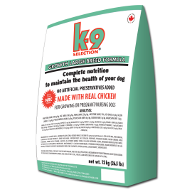 Корм K9 Selection  для  щенков Growth Large Breed Formula
