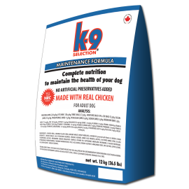 Корм  K9 Selection Maintenance Formula для собак средних пород