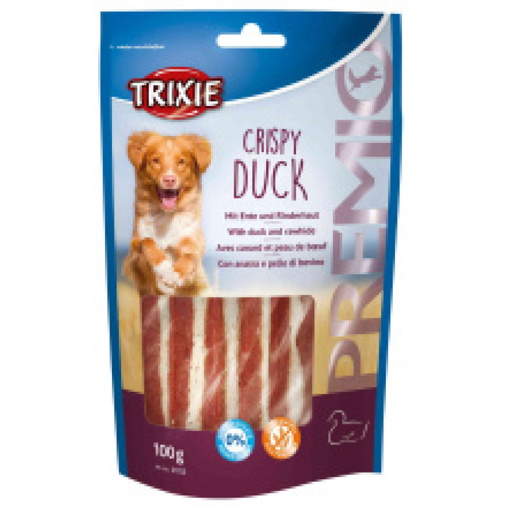 Лакомство д/соб. PREMIO Crispy Duck утка 100гр Trixie 31705