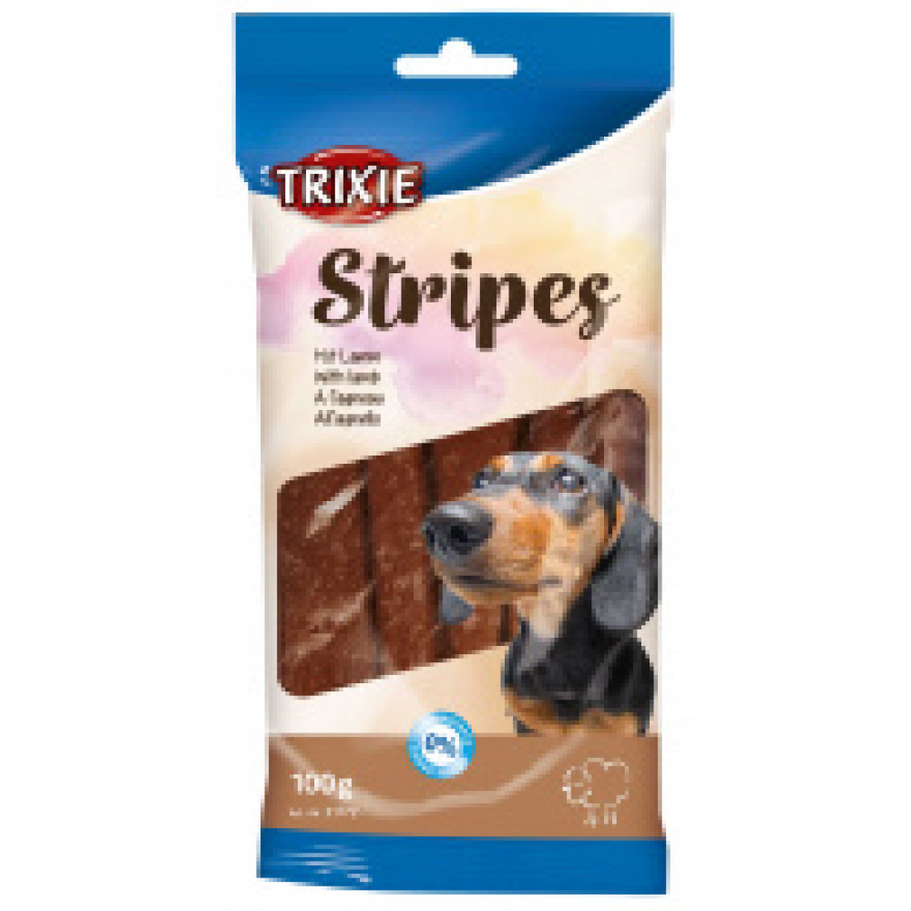 Лакомство д/соб. Stripes Light  с мясом ягненка 100гр. 15шт  Trixie 31772