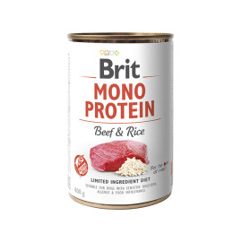 Brit Mono Protein Dog k 400 g с говядиной и рисом код 100054/9735
