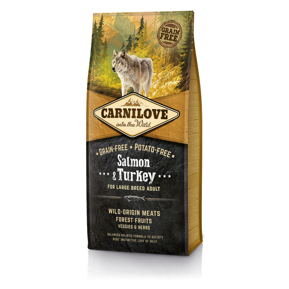 Carnilove Salmon & Turkey Large Breed для собак крупных пород