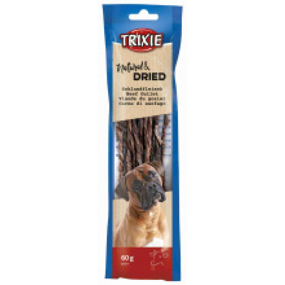 Лакомство для собак Micados  пищевод говяжий Trixie 60г/25см код 2717