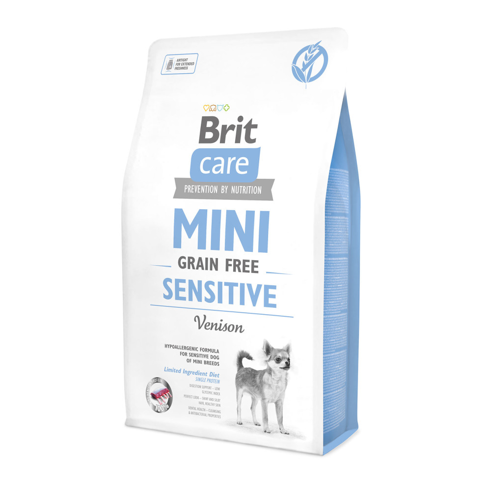   Brit  Care GF Mini Sensitive для собак малых пород c чувствительным пищеварением
